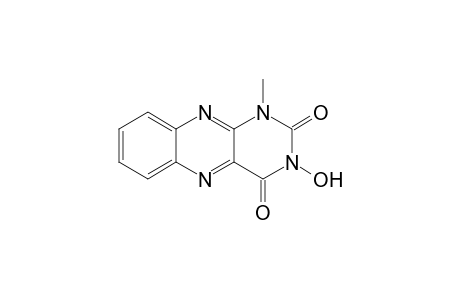 1-Methyl-3-oxidanyl-benzo[g]pteridine-2,4-dione