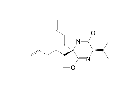 (2R,5S)-5-(3-Butenyl)-2,5-dihydro-3,6-dimethoxy-2-isopropyl-5-(4-pentenyl)pyrazine