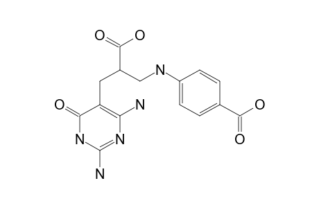 4-[2-CARBOXY-3-(2,4-DIAMINO-6-OXO-1,6-DIHYDROPYRIMIDIN-5-YL)-PROPYL]-AMINOBENZOIC-ACID