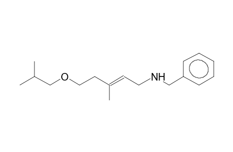 (E)-N-(3-METHYL-5-ISOBUTOXY)-2-PENTENYLBENZYLAMINE