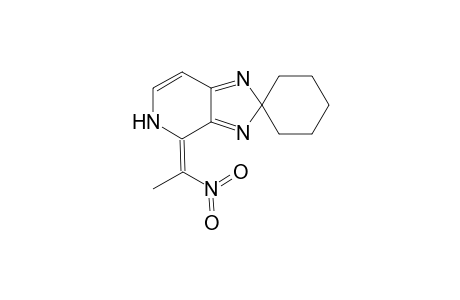 4'-(1"-Nitroethylene)spiro[cyclohexane-1,2'(5' H)-2' H-imidazo[4,5-c]pyridine