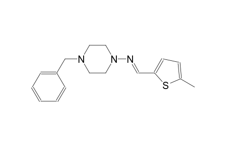 4-benzyl-N-[(E)-(5-methyl-2-thienyl)methylidene]-1-piperazinamine