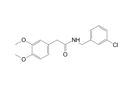 N-(m-chlorobenzyl)-2-(3,4-dimethoxyphenyl)acetamide