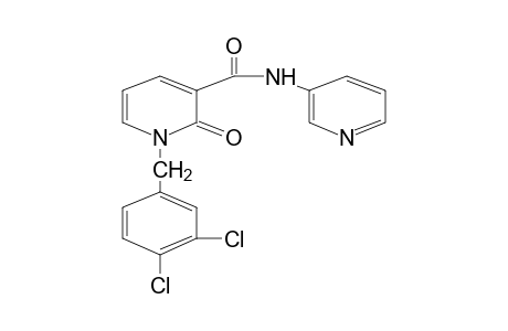 1-(3,4-DICHLOROBENZYL)-1,2-DIHYDRO-2-OXO-N-3-PYRIDYLNICOTINAMIDE