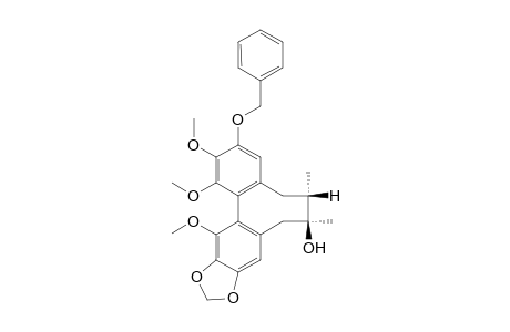 Met E [(7S,8S,R-biar)-6,7,8,9-tetrahydro-1,2,14-trimethoxy-12,13-methylenedioxy-7,8-dimethyl-3,7-dibebzo[a,c]cyclooctenediol benzyl ether]