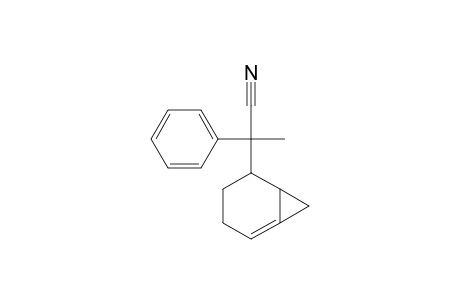 Bicyclo[4.1.0]hept-5-ene-1-acetonitrile, .alpha.-methyl-.alpha.-phenyl-