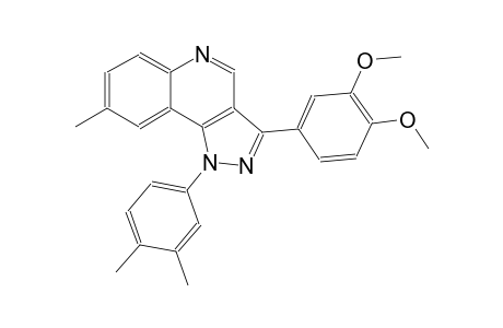 3-(3,4-dimethoxyphenyl)-1-(3,4-dimethylphenyl)-8-methyl-1H-pyrazolo[4,3-c]quinoline