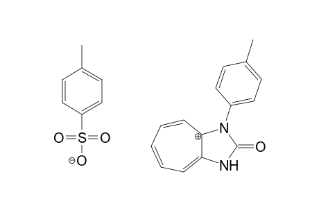 p-Toluenesulfonate anion 1-p-methylphenyl-1,3-diazadihydroazulanone cation