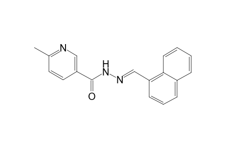 6-Methyl-N'-[(E)-1-naphthylmethylidene]nicotinohydrazide