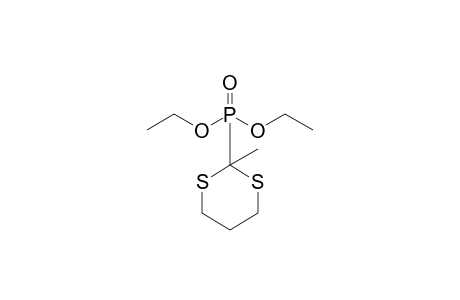 2-Diethoxyphosphoryl-2-methyl-1,3-dithiane