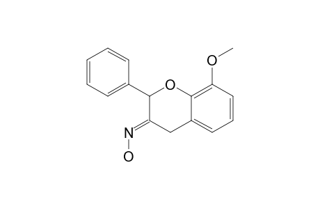 (NE)-N-(8-methoxy-2-phenylchroman-3-ylidene)hydroxylamine