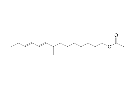 8-Methyl-9,11-tetradecadien-1-ol acetate