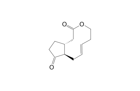 (6E,8aR,11aR)-1,4,5,8,8a,10,11,11a-octahydrocyclopenta[d]oxecin-2,9-dione