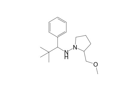 2,2-Dimethyl-1-[2'-(methoxymethyl)pyrrolidin-1'-yl]amino-1-phenylpropane
