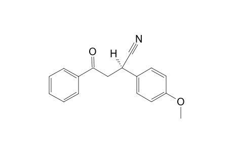 (R)-2-(4-methoxyphenyl)-4-oxo-4-phenylbutanenitrile