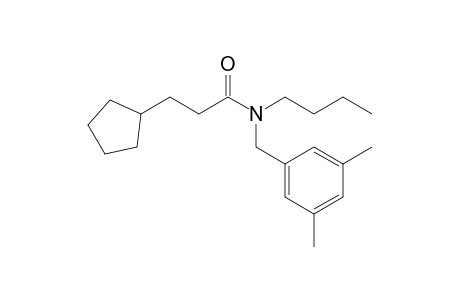 Propionamide, 3-cyclopentyl-N-(3,5-dimethylbenzyl)-N-butyl-