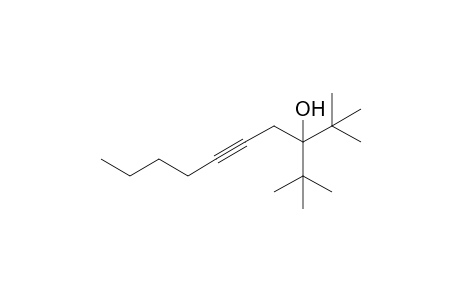 3-tert-Butyl-2,2-dimethyldec-5-yn-3-ol
