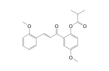 2,5'-Dimethoxy-2'-hydroxychalcone, 2-methylpropionate