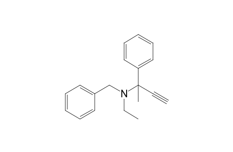 3-(N-Ethyl-N-benzylamino)-3-phenylbutyne