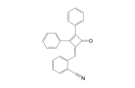2-(Cyanophenyl)methylene-3,4-diphenyl-3-cyclobuten-1-one