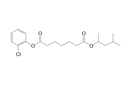 Pimelic acid, 2-chlorophenyl 4-methyl-2-pentyl ester