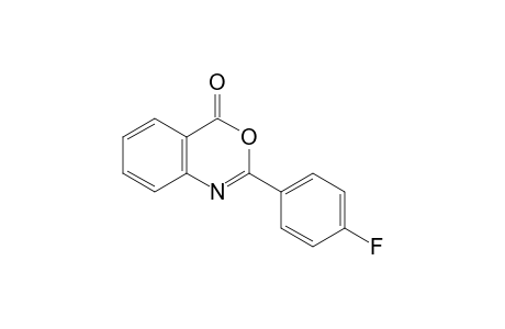 2-(p-fluorophenyl)-4H-3,1-benzoxazine-4-one