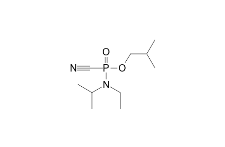 O-isobutyl N-ethyl N-isopropyl phosphoramidocyanidate