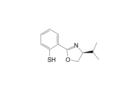 (4S)-4,5-Dihydro-2-(2'-mercaptophenyl)-4-isopropyloxazole