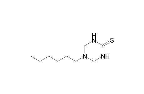 5-hexyltetrahydro-1,3,5-triazine-2(1H)-thione