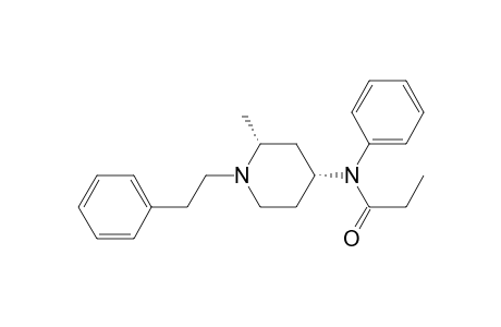 1-(2-Phenylethyl)-4-(N-propananilido)-cis-2-methylpiperidine