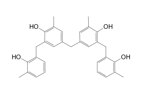 4,4'-Dihydroxy-3,3'-bis(2'-hydroxy-3"-methylbenzyl)-5,5'-dimethyldiphenylmethane