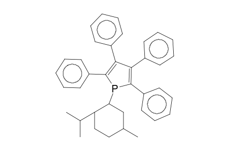 1-(2-isopropyl-5-methyl-cyclohexyl)-2,3,4,5-tetraphenyl-phosphole