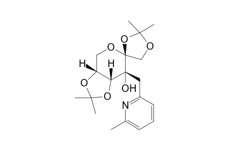 (3aR,4'S,7R,7aR)-2,2,2',2'-tetramethyl-7-((6-methylpyridin-2-yl)methyl)tetrahydrospiro[[1,3]dioxolo[4,5-c]pyran-6,4'-[1,3]dioxolan]-7-ol