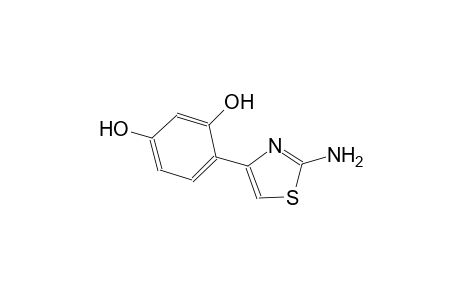 1,3-benzenediol, 4-(2-amino-4-thiazolyl)-