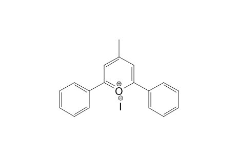Pyrylium, 4-methyl-2,6-diphenyl-, iodide