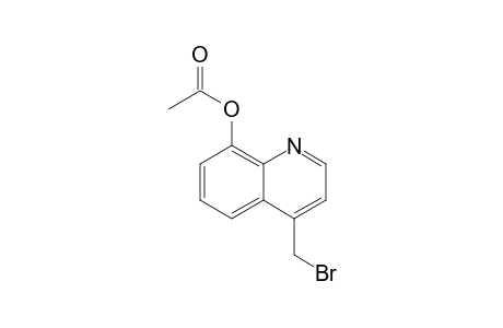 4-(Bromomethyl)quinolin-8-yl acetate