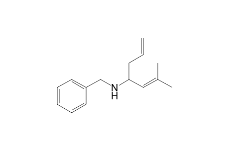 6-methyl-N-(phenylmethyl)-4-hepta-1,5-dienamine