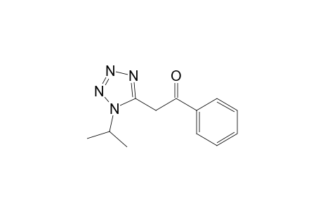 1-Isopropyl-5-(benzoyl)methyltetrazole