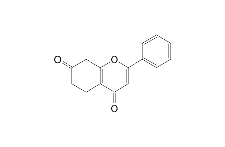 2-Phenyl-6,8-dihydro-5H-1-benzopyran-4,7-dione