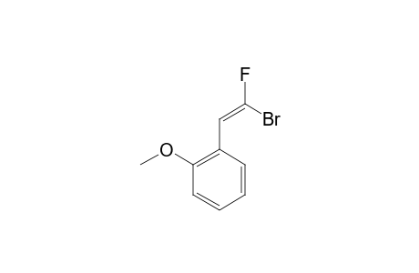 1-BROMO-1-FLUORO-2-(ORTHO-METHOXYPHENYL)-ETHENE;CIS-ISOMER