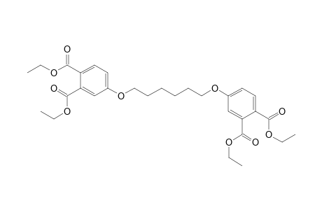 1,2-Benzenedicarboxylic acid, 4,4'-[1,6-hexanediylbis(oxy)]bis-, tetraethyl ester