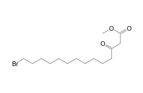 Tetradecanoic acid, 14-bromo-3-oxo-, methyl ester