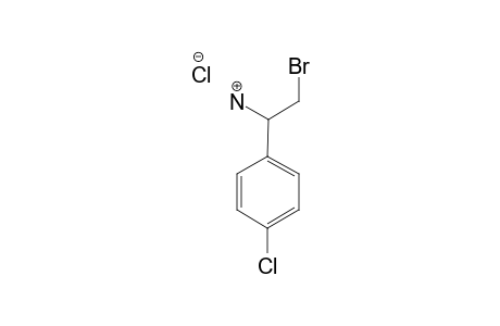 2-bromo-1-(4-chlorophenyl)ethanamine hydrochloride