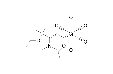Pentacarbonyl [(2Z)-3-(dimethylamino)-1,4-diethoxy-4-methyl-2-pentenylidene] chromium