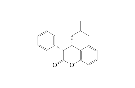 cis-4-isobutyl-3-phenyl-3,4-dihydrocoumarin