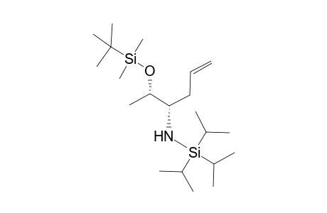(2S,3S)-2-[tert-butyl(dimethyl)silyl]oxy-N-tri(propan-2-yl)silyl-5-hexen-3-amine