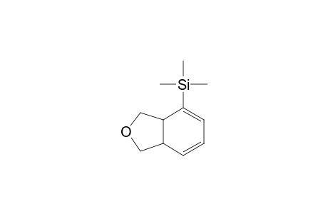 Silane, trimethyl(1,3,3a,7a-tetrahydro-4-isobenzofuranyl)-, cis-