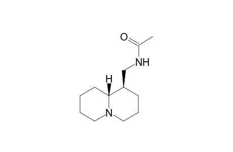 (+-)-N-Acetylepilupinamine