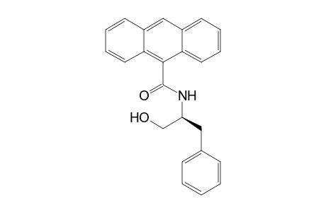 Anthracene-9-carboxylic acid (1-benzyl-2S-hydroxyethyl)amide