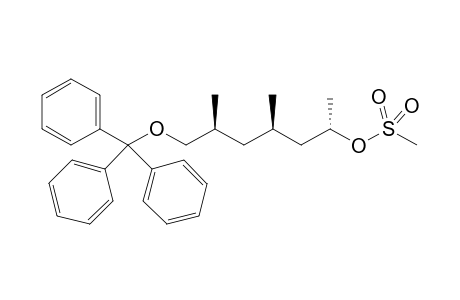 anti,syn-2-(Methanesulfonyloxy)-4,6-dimethyl-7-(triphenylmethyloxy)heptane
